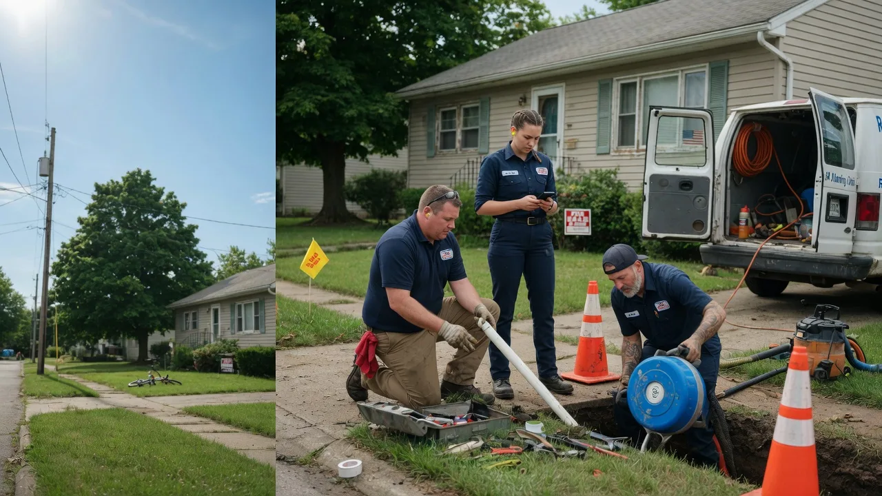 Sewer Line Repair in South Rockwood, MI near me